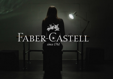 Ausstattung und Requisite Werbung "Faber Castell"